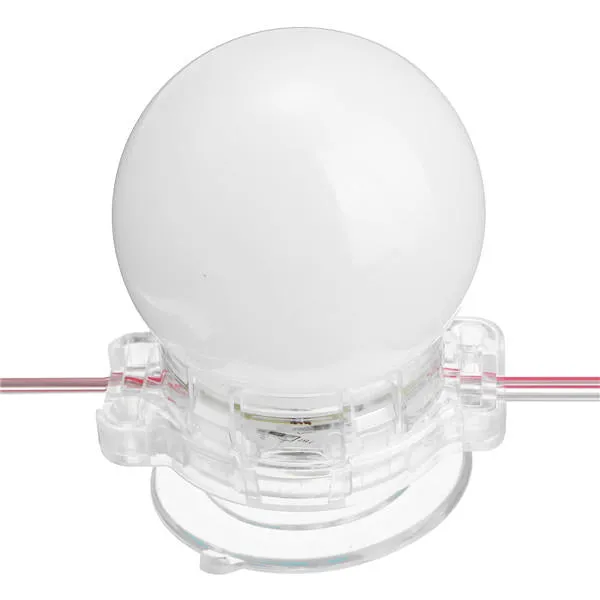 12Pcs Makeup Mirror Vanity LED Light Bulbs LED Gadgets Kit for Dressing Hollywood Super Star