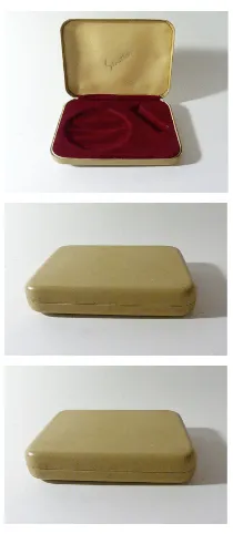 1950s Unused Stratton Vanity Set Vintage Lipstick Holder And Compact Mirror NOS