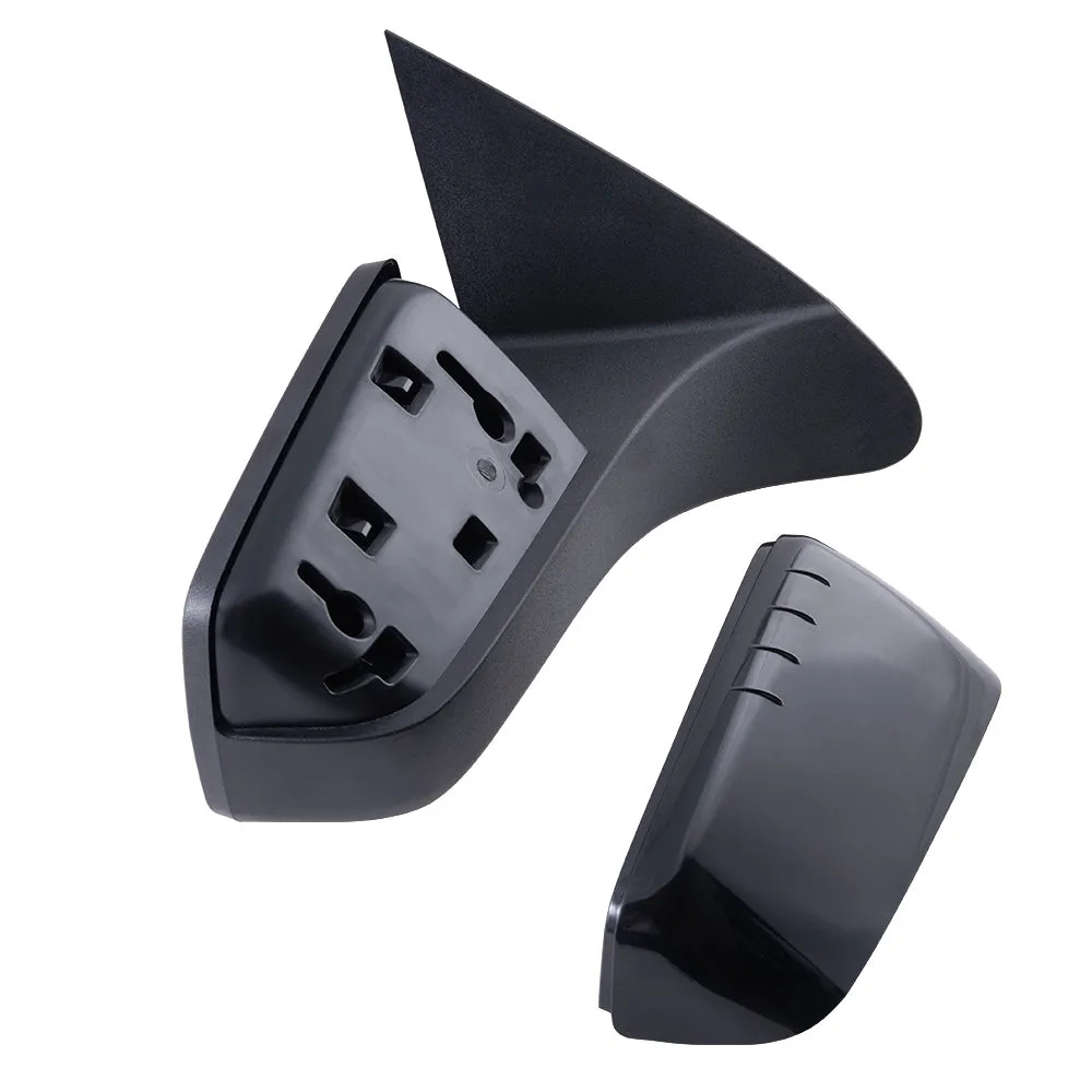 2008-2011 Ford Focus Power Mirror With Heat Textured Black Base With Paint To Match Black Cover RH