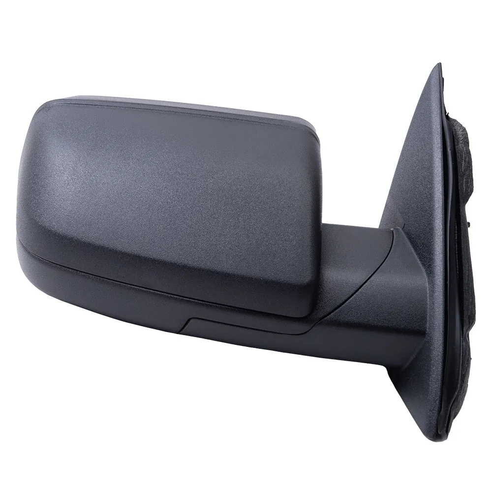 2009-2012 Ford Flex Power Mirror Textured Black Without Heat-Puddle Light Set LH RH