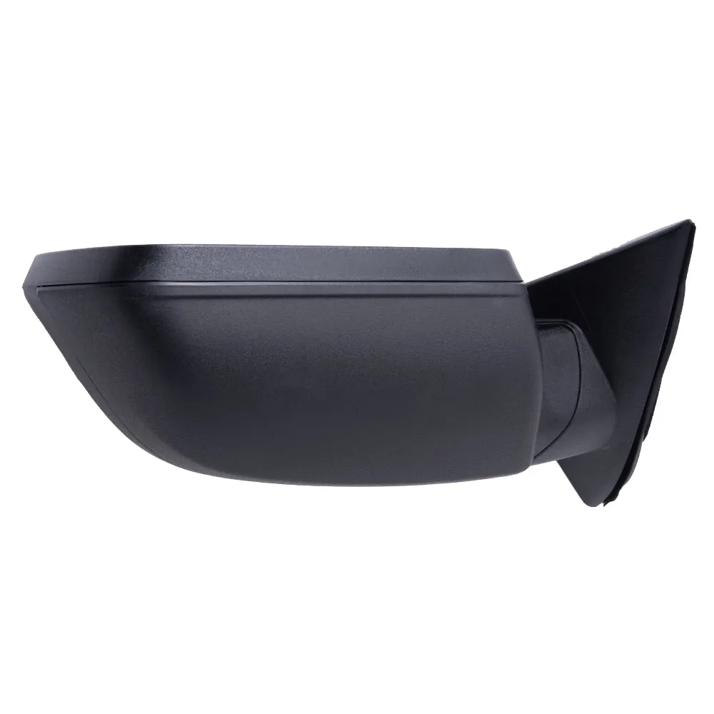 2009-2012 Ford Flex Power Mirror Textured Black Without Heat-Puddle Light Set LH RH