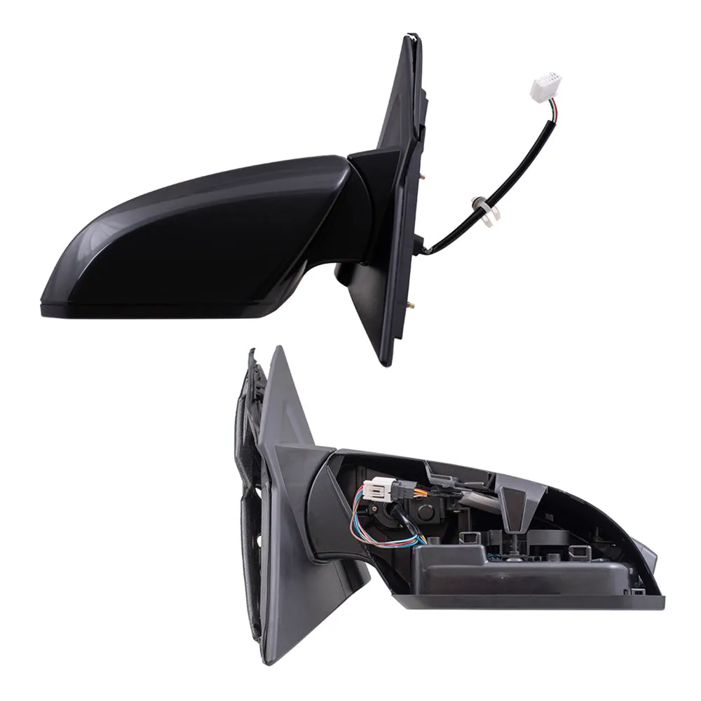 2016 Honda Civic Sedan North America Built Power Mirror Paint To Match Black With Heat-RH Side View Camera Without Signal Set LH RH