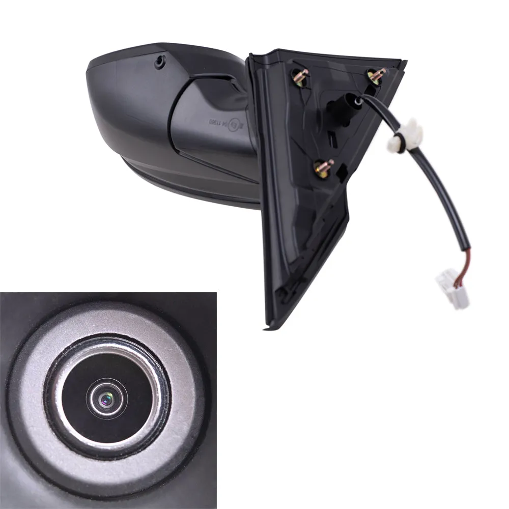 2016 Honda Civic Sedan North America Built Power Mirror Paint To Match Black With Heat-RH Side View Camera Without Signal Set LH RH