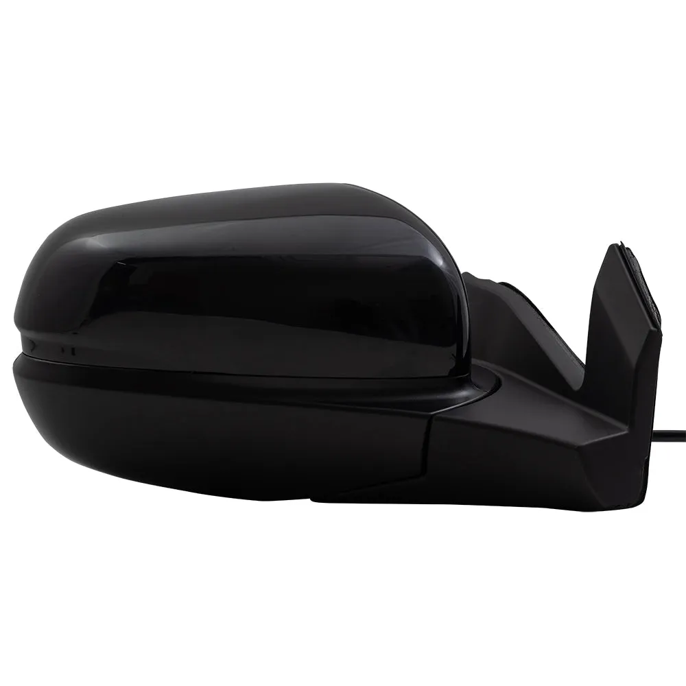 2017-2023 Honda Ridgeline LX/RTL-T AWD Power Door Mirror Assembly Paint To Match Black Manual Folding With Heat Without Signal-Memory-Auto Dimming-Side View Camera RH 2017-2020 Honda Ridgeline RTL AWD