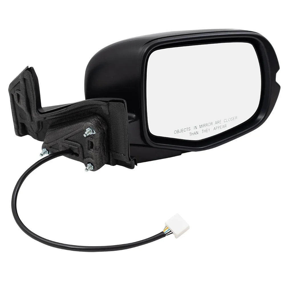 2017-2023 Honda Ridgeline LX/RTL-T AWD Power Door Mirror Assembly Paint To Match Black Manual Folding With Heat Without Signal-Memory-Auto Dimming-Side View Camera RH 2017-2020 Honda Ridgeline RTL AWD