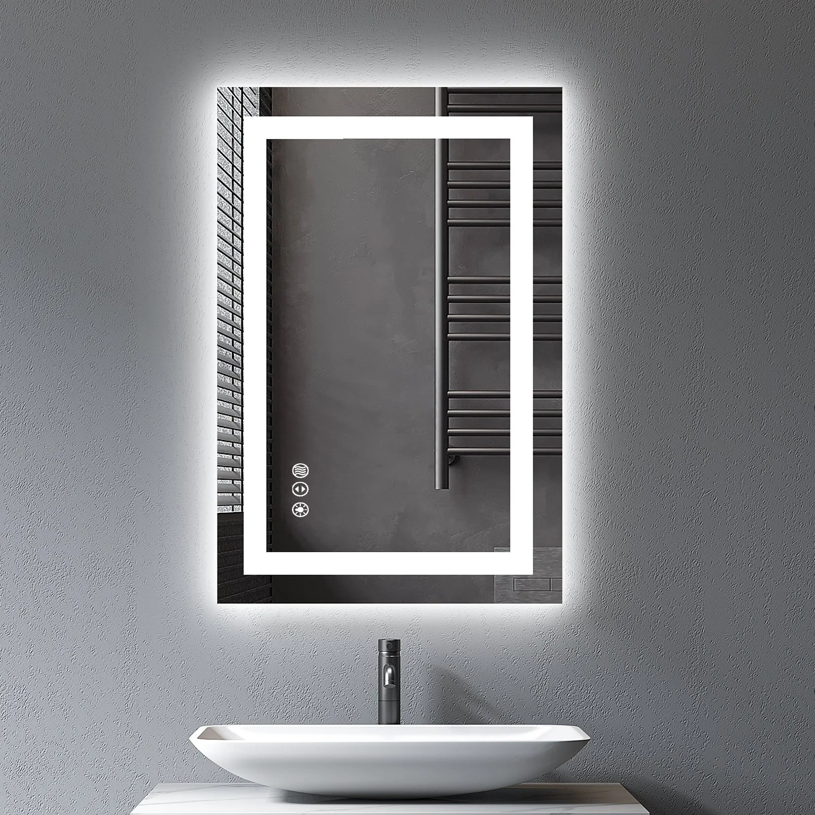 2022 Collection  Backlit   Front-Lighted LED Mirror for Bathroom 24 x 36 Inch