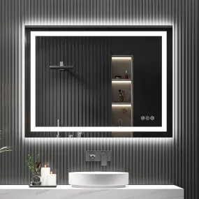 2022 Collection  Backlit   Frontlit LED Mirror for Bathroom 48 x 36 Inch