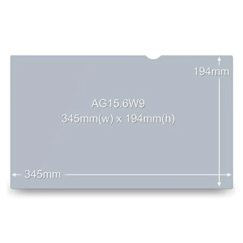 3M Anti-Glare Filter for 15.6-Inch Widescreen Notebook - 16:9 Aspect Ratio (AG15.6W9)