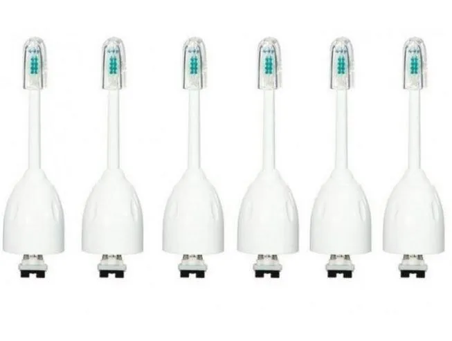 4 or 6-Pack: Replacement e-Series-Compatible Toothbrush Heads