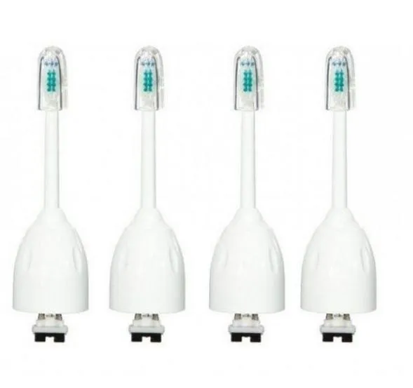4 or 6-Pack: Replacement e-Series-Compatible Toothbrush Heads