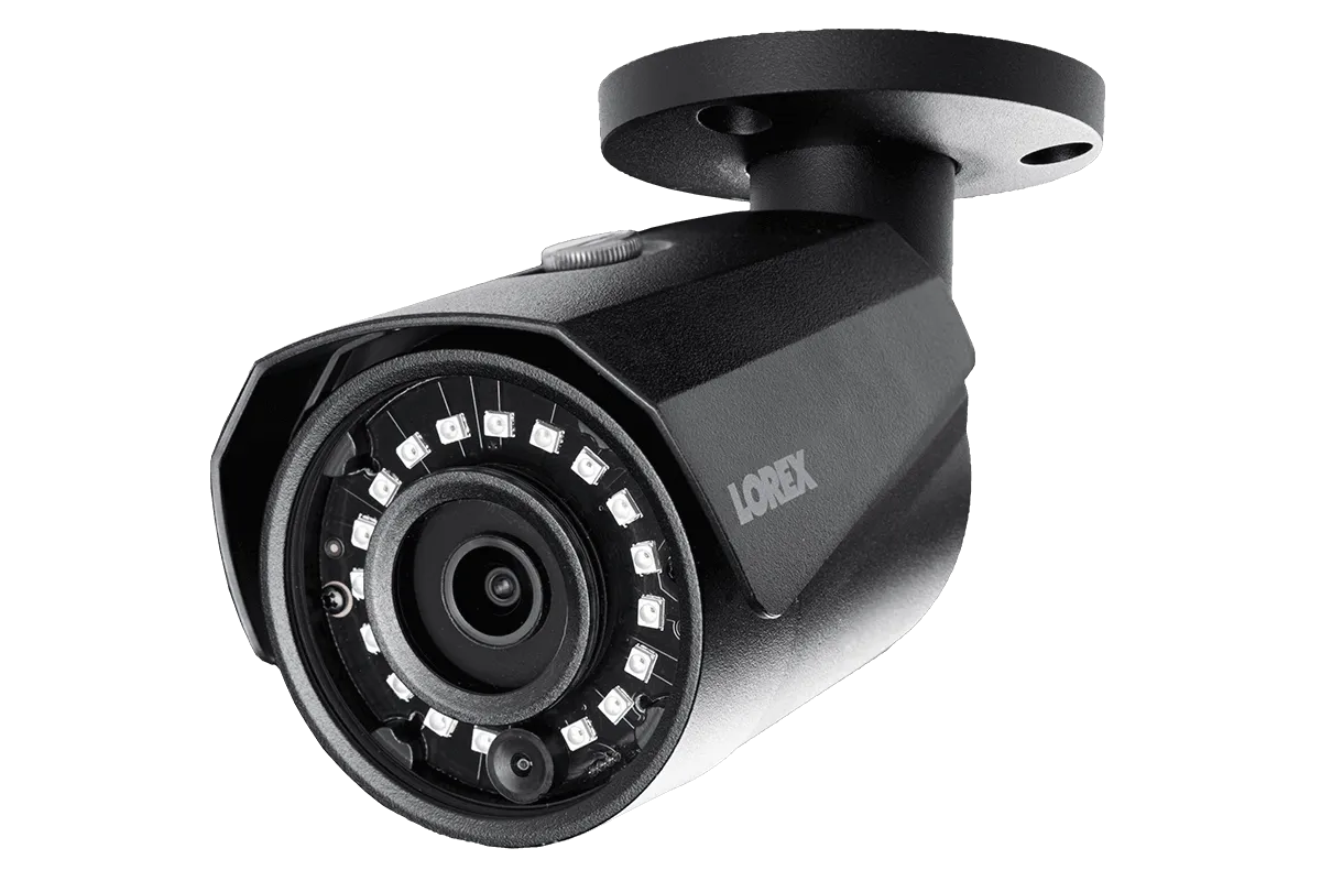 4K NVR System featuring 7 Color Night Vision 2K Cameras and 7 Pan Tilt Audio-Enabled Outdoor Cameras