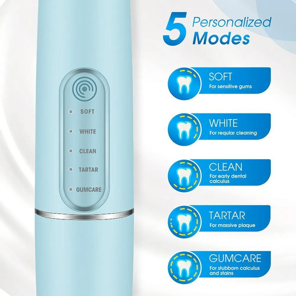 5 Mode Portable Household Electric Sonic Toothbrush Dental Scaler