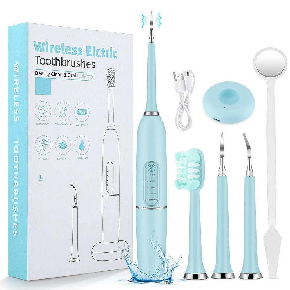 5 Mode Portable Household Electric Sonic Toothbrush Dental Scaler