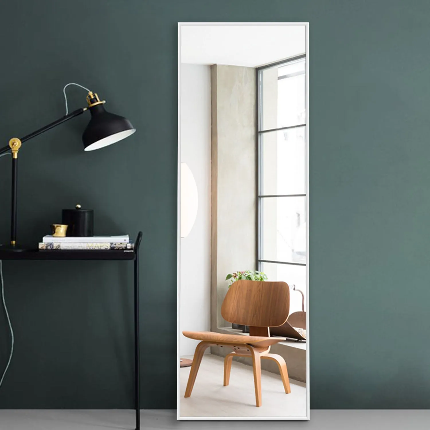 59" x 20" Framed Full-Length Mirror