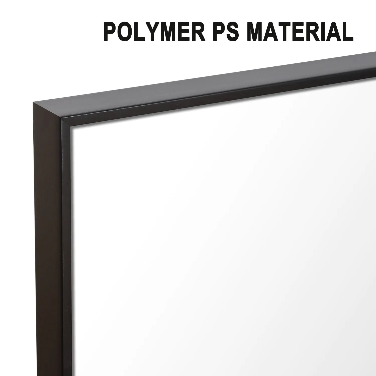 59" x 20" Framed Full-Length Mirror