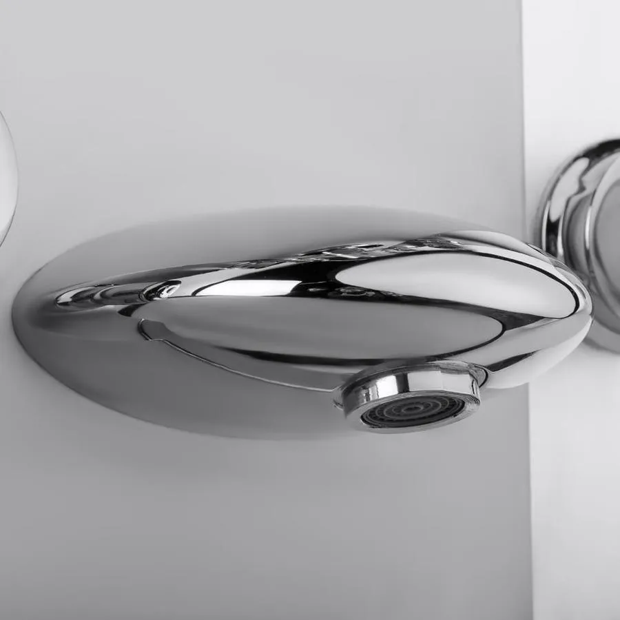 AKDY 51-in Chrome Silver 8-Spray Shower Panel System (Valve Included)