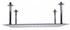 ALFI brand RAIN24S 24" Square Ultra Thin Rain Shower Head Stainless Steel