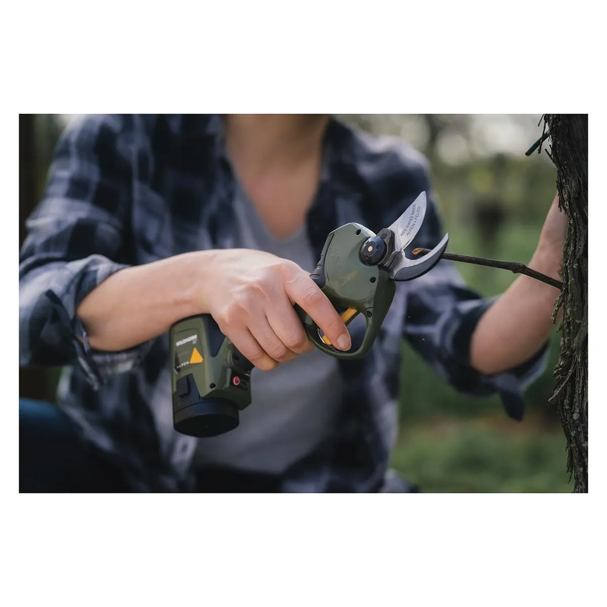 Alpen Wildhorn 32 Electric Pruning Shear Kit with 3 Batteries and Powerpack