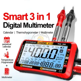 Aneng 613 Smart Multimeter Real-time Power-off Measuring Tester AC/DC Ammeter Voltmeter 4000 Count Digital Multimetro Test Tools