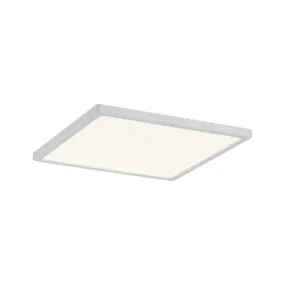 Areo Square LED Recessed Panel 180x180mm Warm White - White