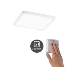 Areo VariFit Square LED Recessed Panel 175x175mm Neutral White Dimmable - White