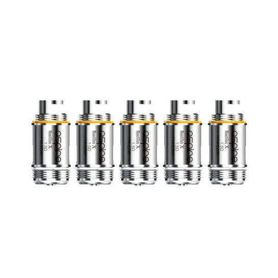 Aspire Nautilus X Replacement Coils / Atomizer Heads (5 pack)