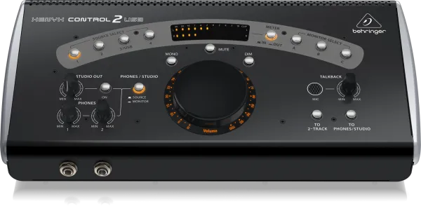 Behringer XENYX CONTROL2USB High-End Studio Control and Communication Center with VCA Control and USB Audio Interface - Each