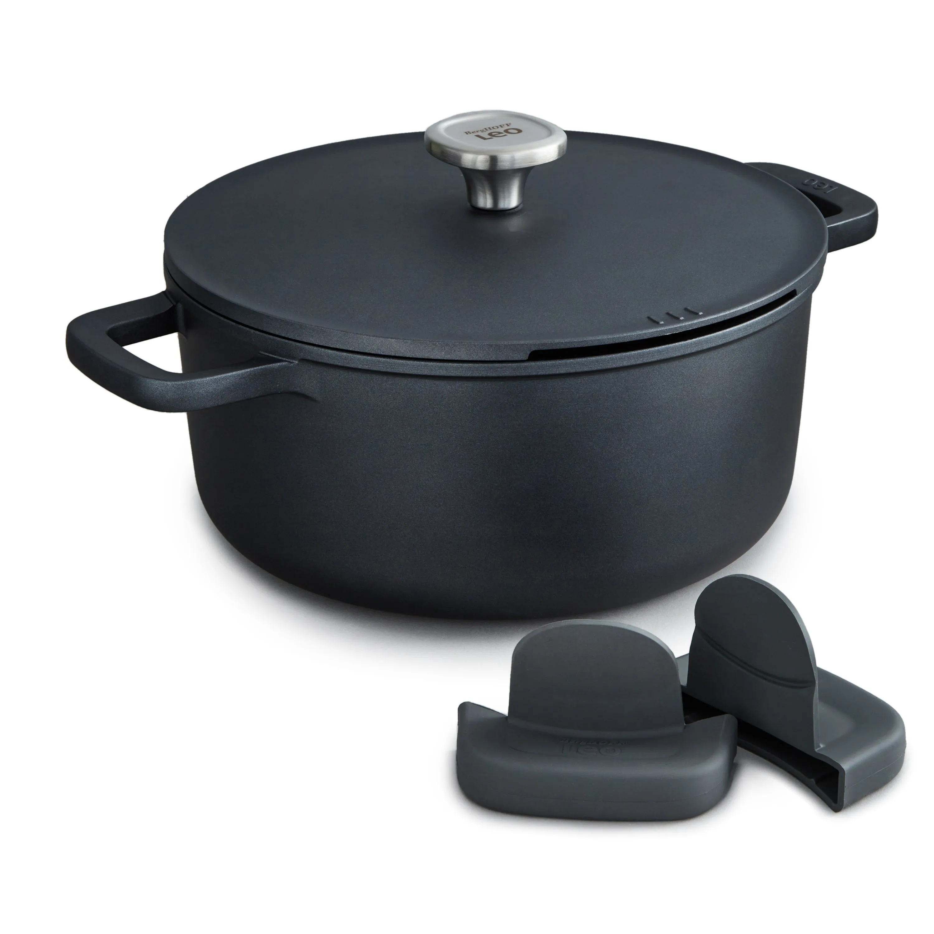 BergHOFF Leo Phantom Nonstick Ceramic 11" Stockpot 7.6qt., Recycled