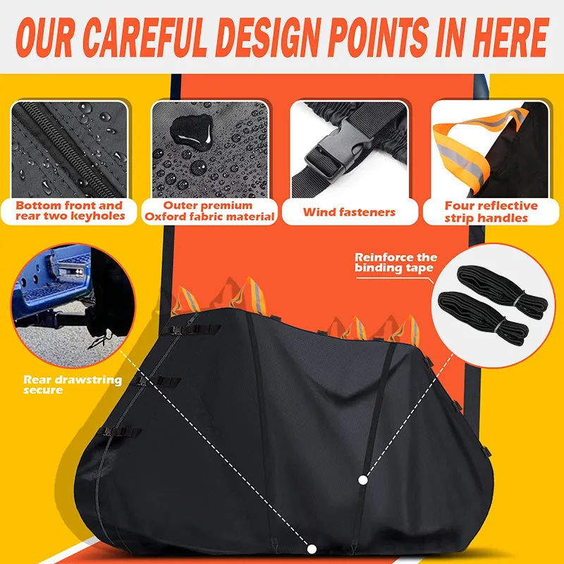 Bike Cover With Reflective Strips | XYZCTEM®