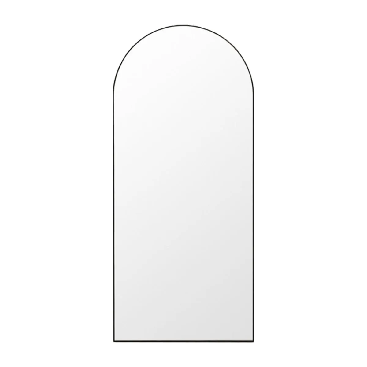 Bjorn Arch Floor Mirror (Black)