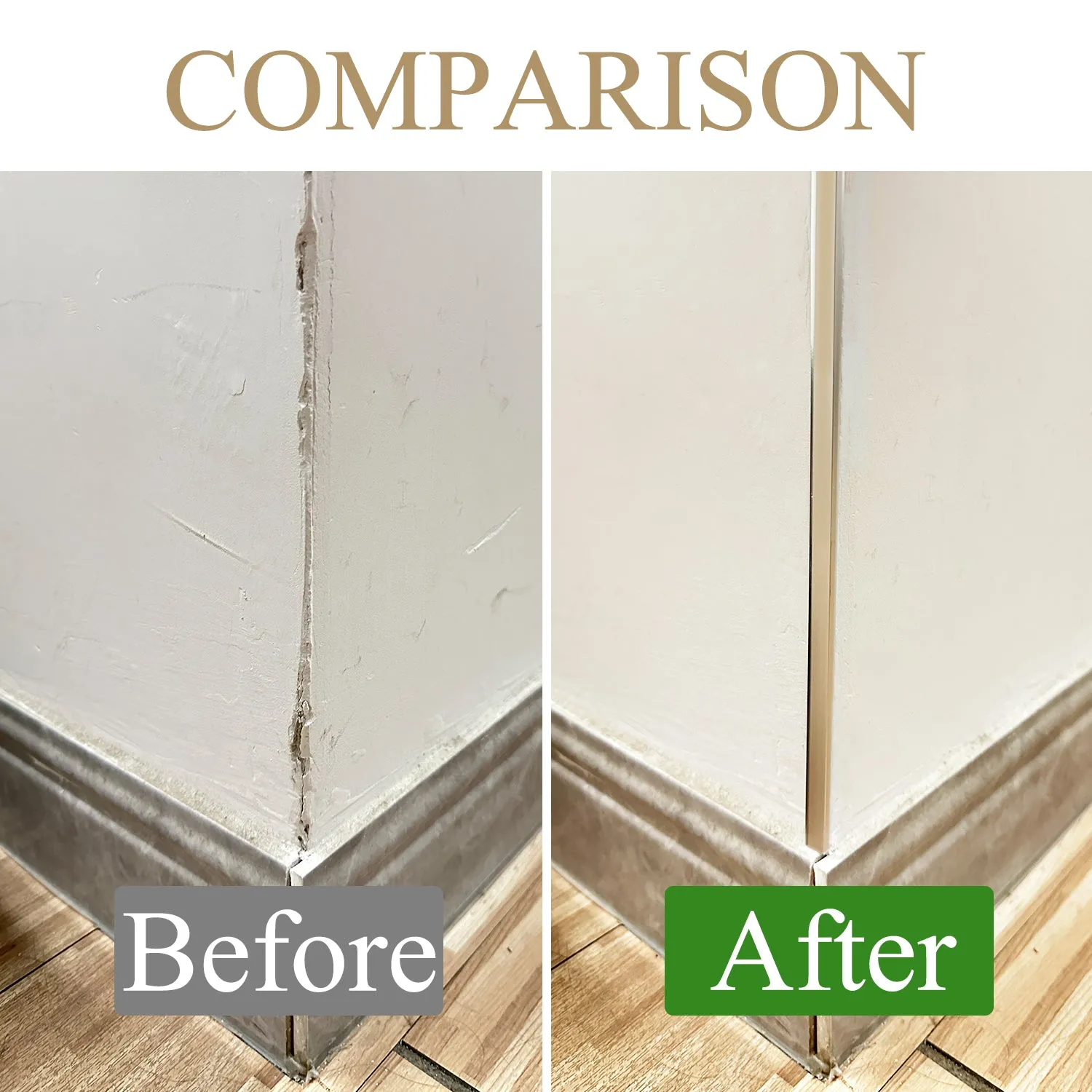 Black Peel and Stick Aluminum Tile Edge Trim