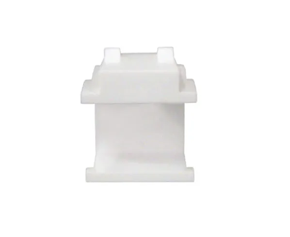 Blank HD-style Keystone Jacks, UL Listed, with Snap-in design.