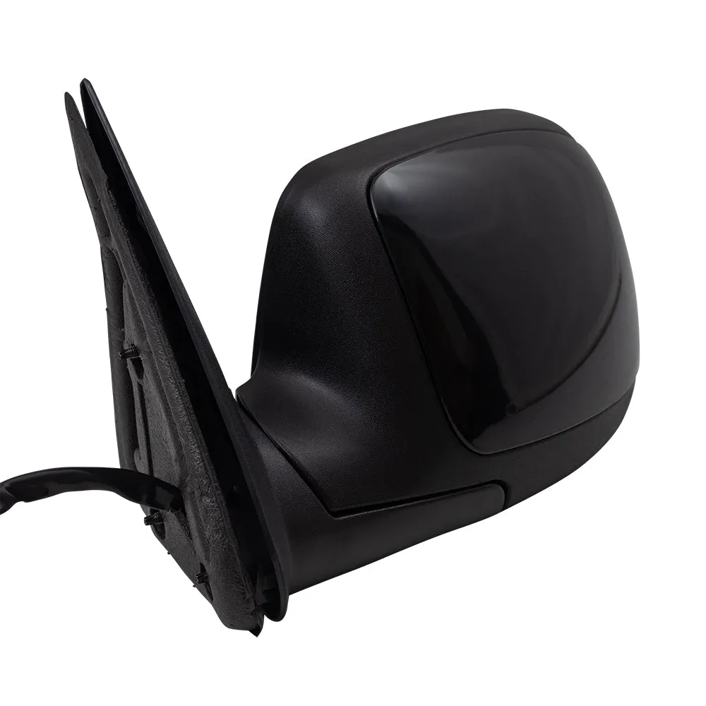 Brock Aftermarket Driver Left Power Mirror Paint to Match Black Cap with Heat-Memory-Signal On Glass-Power Folding without Puddle Light-Auto Dim Compatible with 2003-2006 Chevy Avalanche