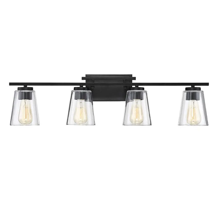 Calhoun Four-Light Bathroom Vanity Fixture