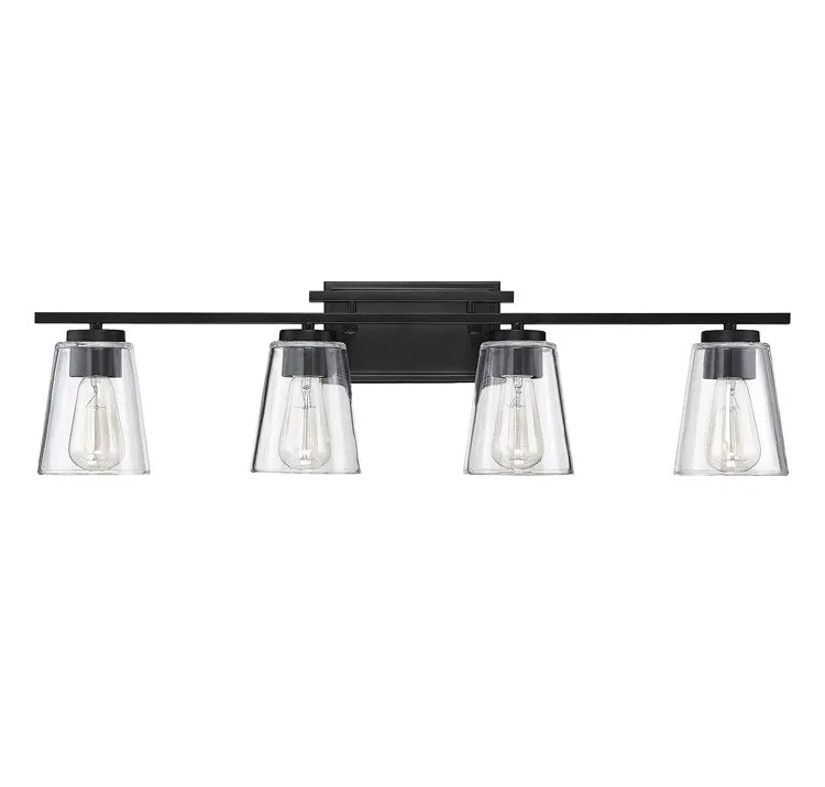 Calhoun Four-Light Bathroom Vanity Fixture