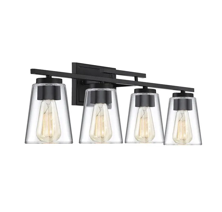 Calhoun Four-Light Bathroom Vanity Fixture