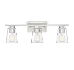 Calhoun Three-Light Bathroom Vanity Fixture