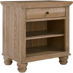 Cambridge One Drawer Nightstand - Modern Khaki