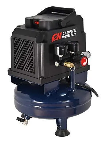 Campbell Hausfeld 1 Gallon Portable Air Compressor with Inflation Kit & Air Hose, w/Accessory Kit (DC010010E)
