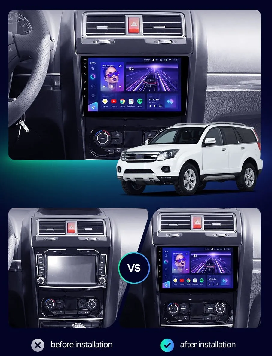 Car Dealz 10.2" Android 12.0 For Great Wall Haval H5 1 2010 - 2017 In Dash Plus OEM Fascia