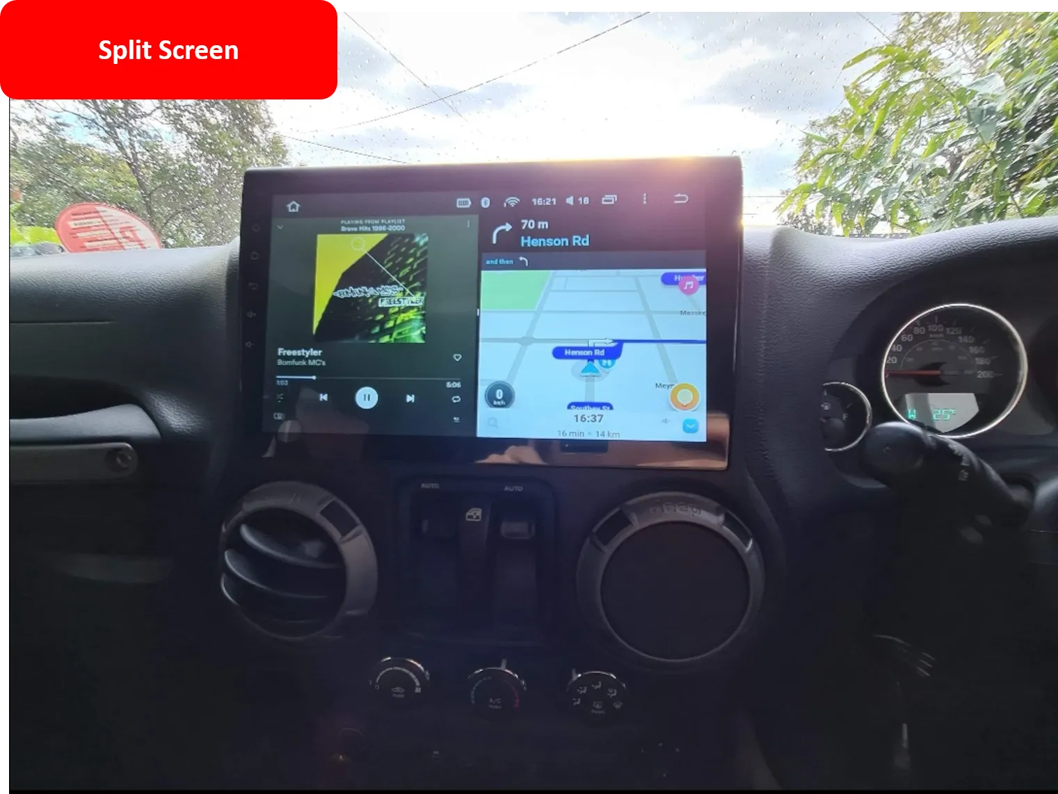 Car Dealz 10.2" Android 12.0 For Great Wall Hover M4 1 2012 - 2017 In Dash Plus OEM Fascia