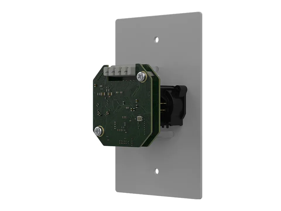 Chamsys GENETIX-GW2OUT 2-Port Wall Mount POE Powered Node DMX Out