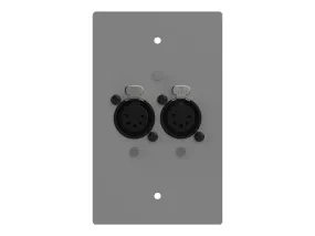 Chamsys GENETIX-GW2OUT 2-Port Wall Mount POE Powered Node DMX Out
