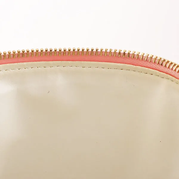 Chanel Around 2003 Caviar Skin Cc Mark Stitch Vanity Pink