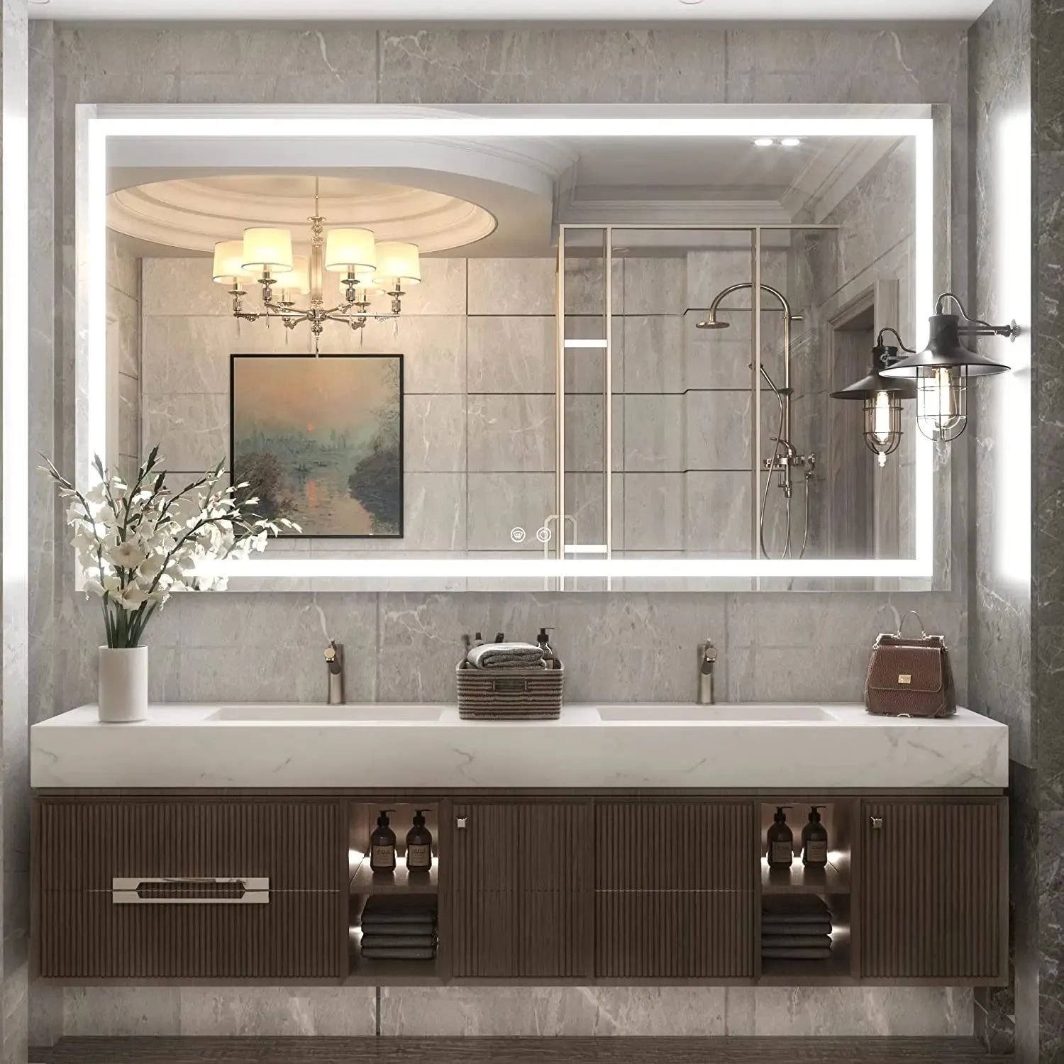 Cleo Embrace Bathroom LED Vanity Mirror