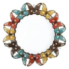 Colorful Butterfly Wall Mirror (pack of 1 EA)