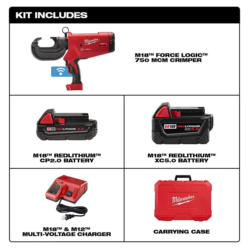 Crimper - Milwaukee M18™ FORCE LOGIC™ 750 MCM Crimper, 2779-22