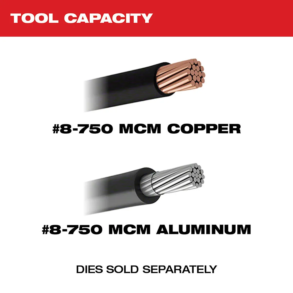 Crimper - Milwaukee M18™ FORCE LOGIC™ 750 MCM Crimper, 2779-22