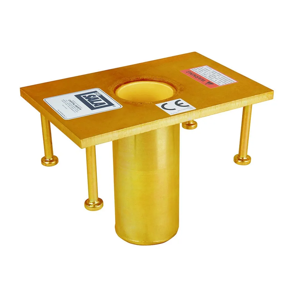 DBI Sala 8510311 Floor Mount Cast-in-Place Sleeve Davit Base