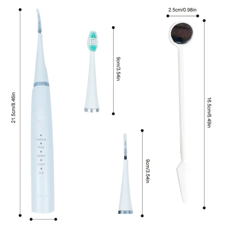 Electric Ultrasonic Dental Calculus Remover Teeth Cleaner Dental Cleaning Teeth Whitening Scaler Dental Tartar Remover Oral irrigator